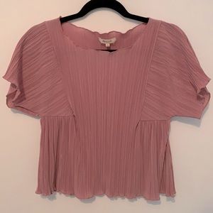 Madewell mauve top. NWOT. Size XS.